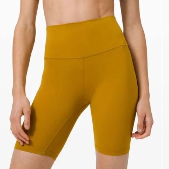 Lululemon Gold Spice Align Shorts 8” - Picture 6 of 7